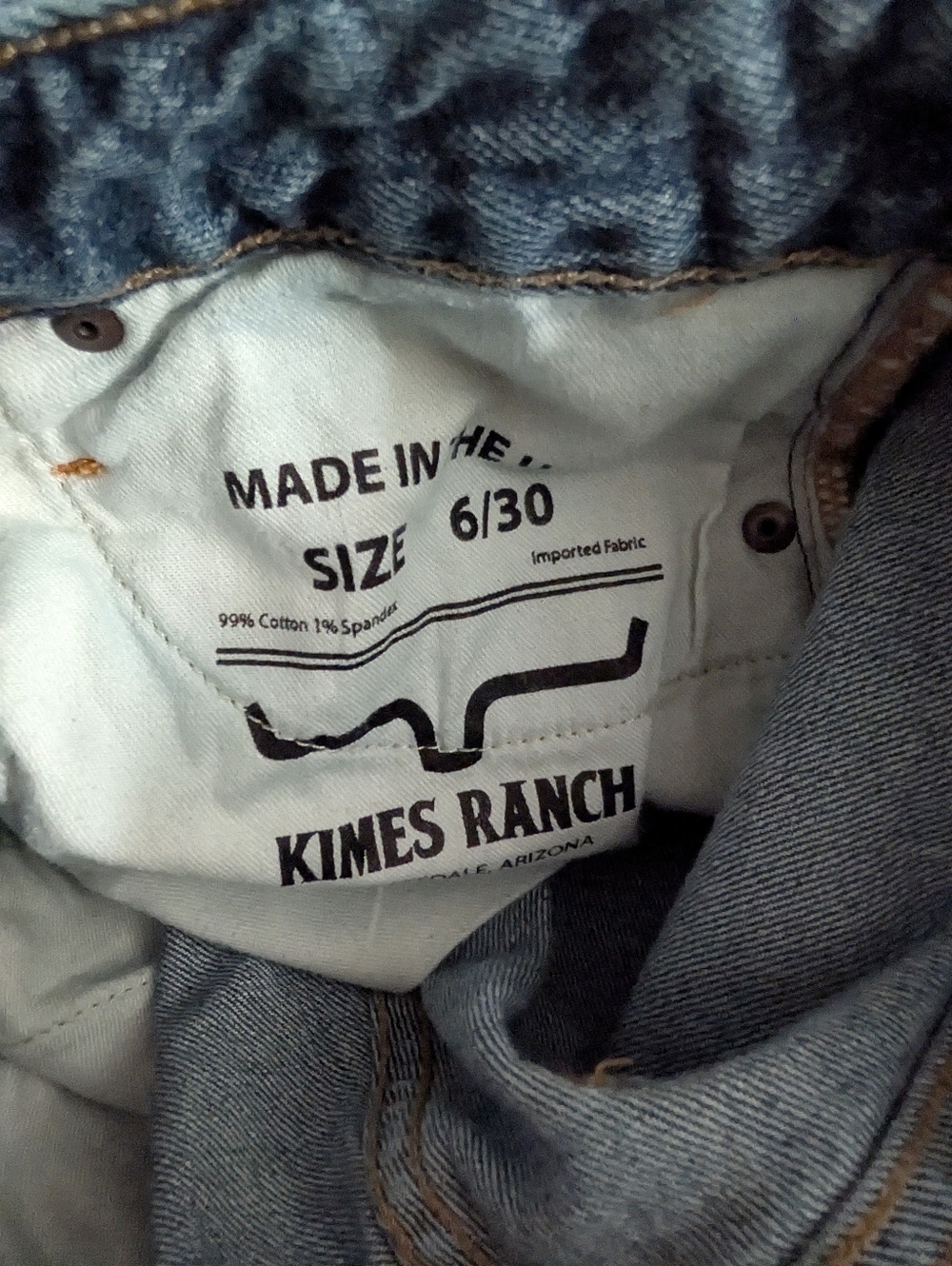 NWOT Kimes Ranch Jennifer Mid-Wash 6/30 - Picture 4 of 6